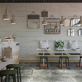 3D Tea Shop model